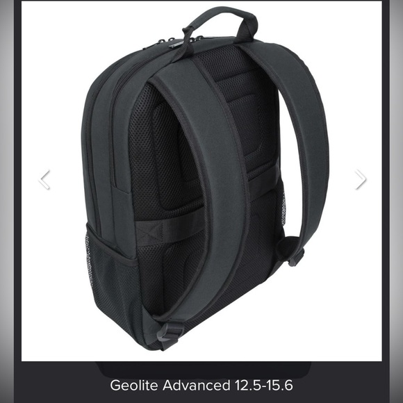 TARGUS 27L GEOLITE ADVANCED 15.6 INCH LAPTOP BACKPACK STEEL GREY TBB013US NEW - Picture 10 of 14